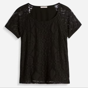 Skies Are Blue Ramikan Lace Blouse